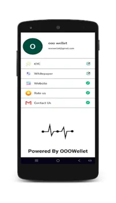 OOO WELLET android App screenshot 2